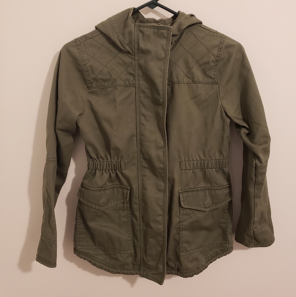 XL GapKids Hooded Military Jacket